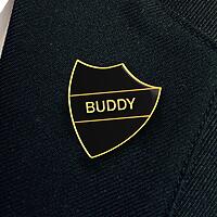 BUDDY shield badge (pack of 5)