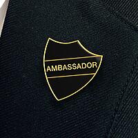 AMBASSADOR shield badge (pack of 5)
