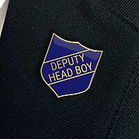 DEPUTY HEAD BOY classic shield badge (pack of 5)