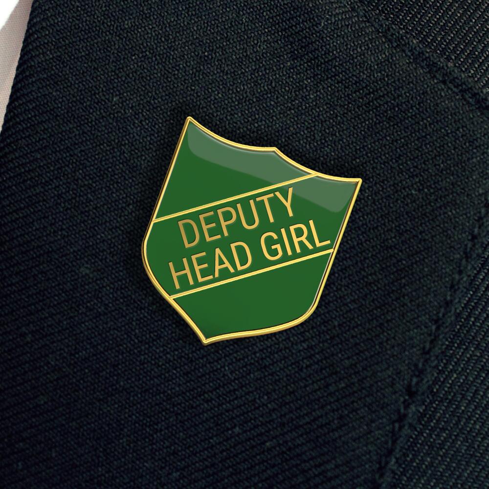 DEPUTY HEAD GIRL classic shield badge (pack of 5) - Image 4