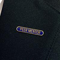 PEER MENTOR bar badge (pack of 5)