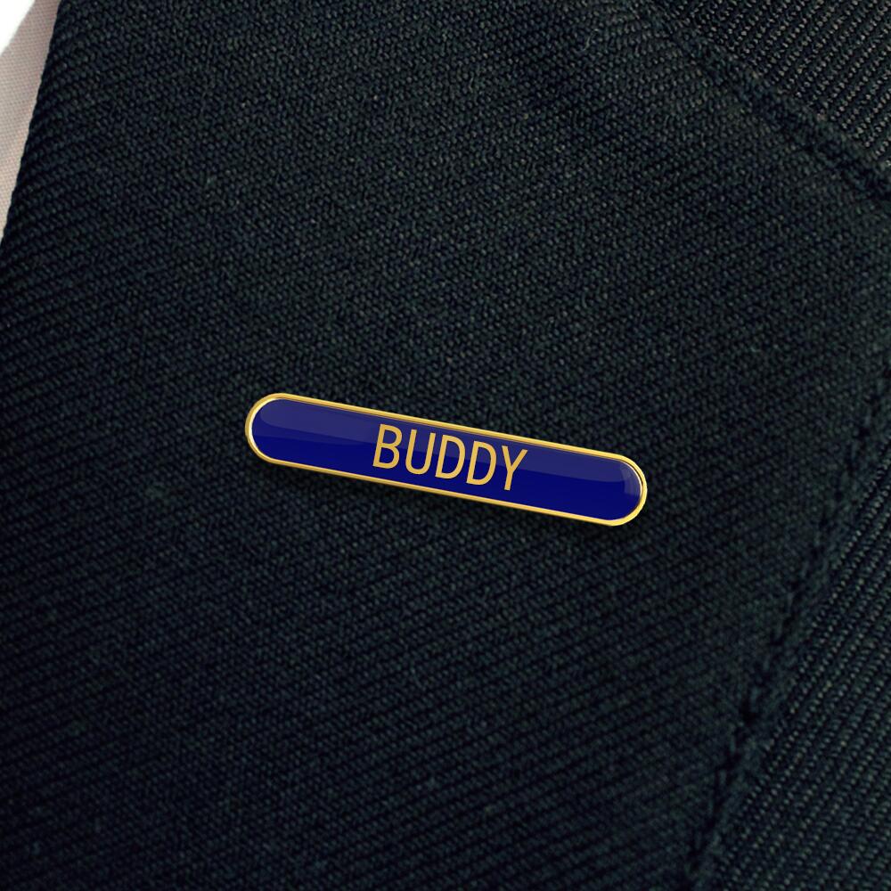 BUDDY bar badge (pack of 5)