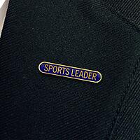 SPORTS LEADER bar badge (pack of 5)