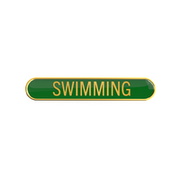 SWIMMING badge green(pack of 5)