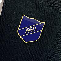 JRSO classic shield badge (pack of 5)