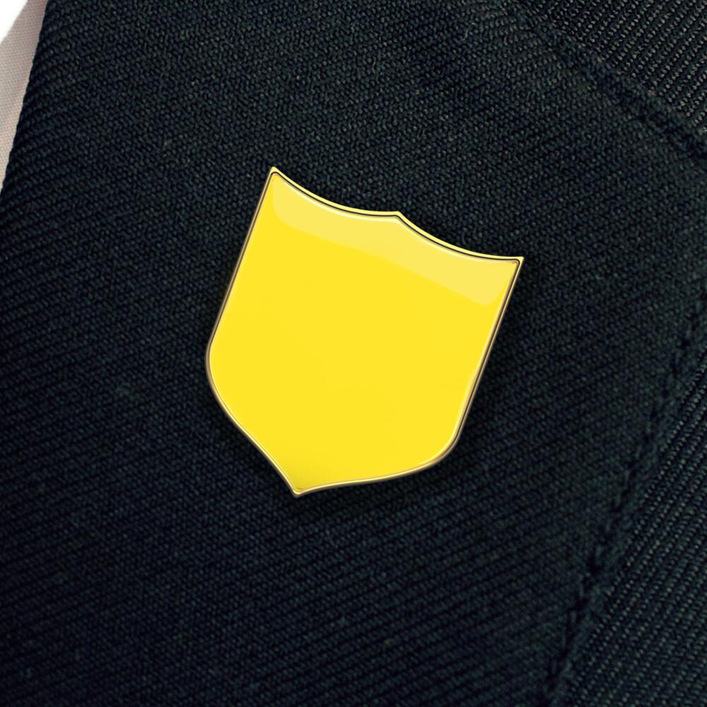 PLAIN classic shield badge (pack of 5) - Image 3