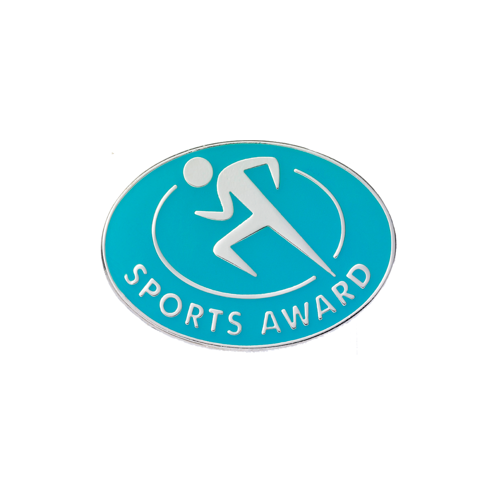 Sports Award Enamel Badge (Pack of 5)
