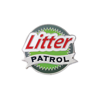 Litter Patrol badge (pack of 5)