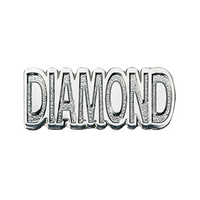 DIAMOND Shaped badge (pack of 5)