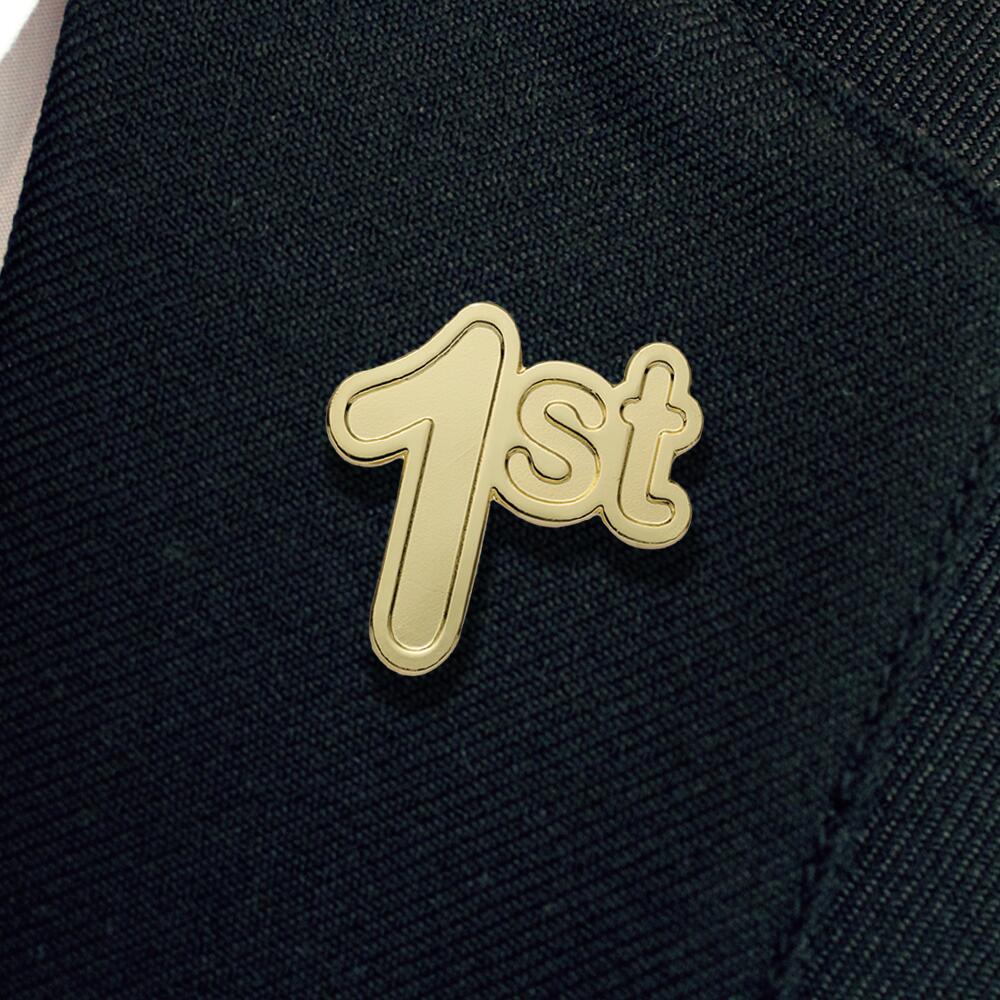 1st Gold badge (pack of 5) - Image 2