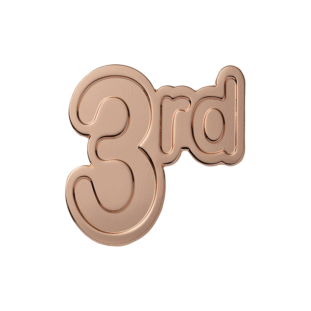 3rd Bronze badge (pack of 5)