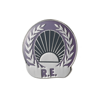 R.E. Enamel badges (pack of 5)