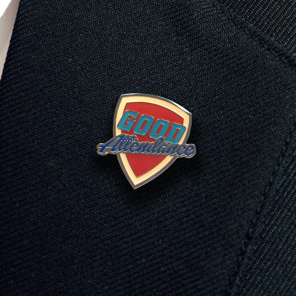 Good Attendance - retro badge (pack of 5) - Image 2