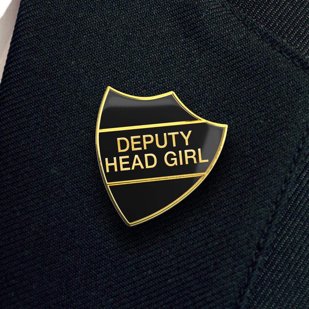 DEPUTY HEAD GIRL shield badge (pack of 5) - Image 5