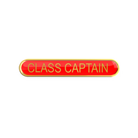 CLASS CAPTAIN bar badge (pack of 5)