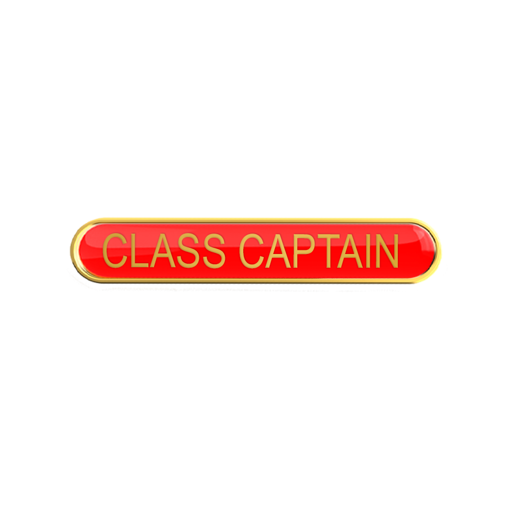 CLASS CAPTAIN bar badge (pack of 5)