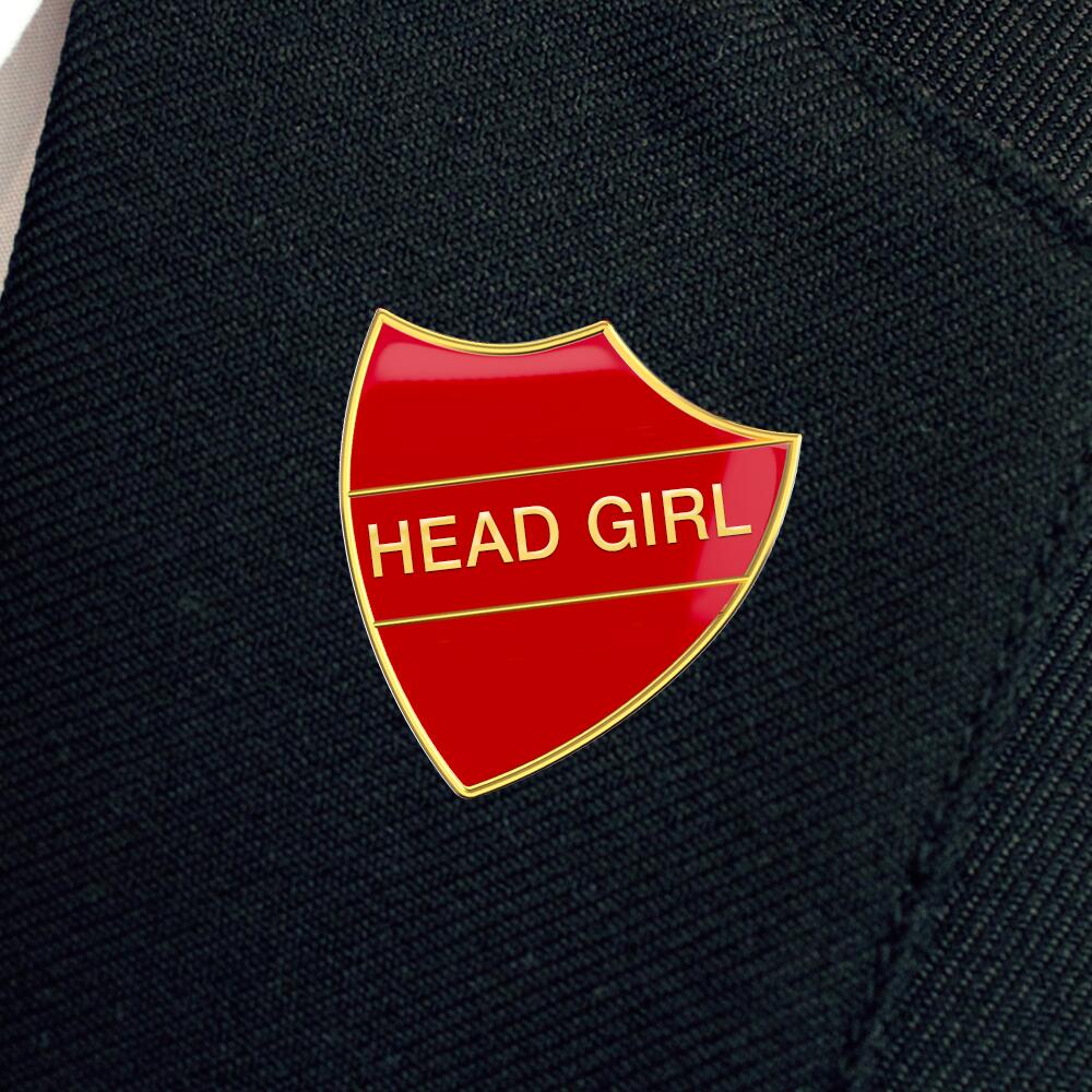 HEAD GIRL shield badge (pack of 5) - Image 2