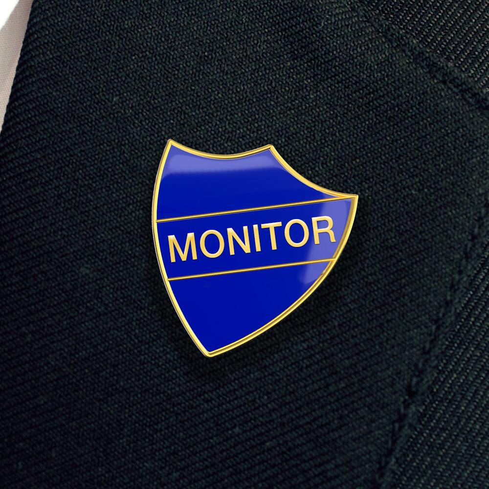 MONITOR shield badge (pack of 5) - Image 2