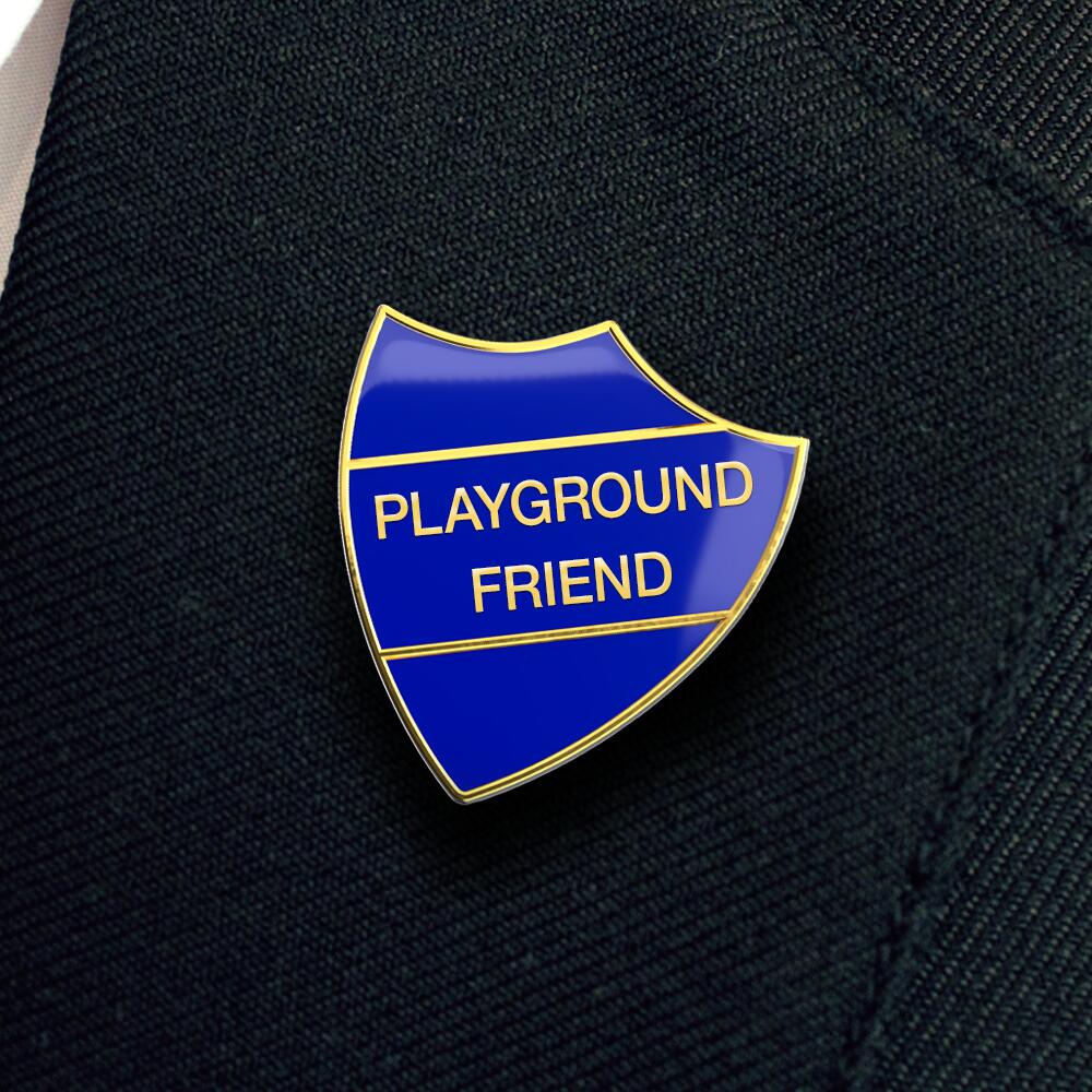 PLAYGROUND FRIEND shield badge (pack of 5) - Image 2