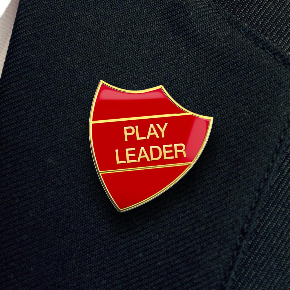 PLAY LEADER shield badge (pack of 5) - Image 3