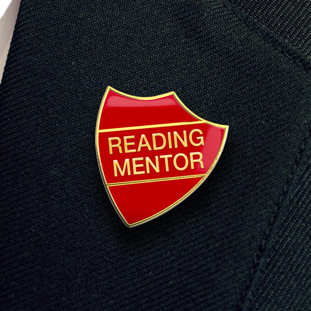 READING MENTOR shield badge (pack of 5) - Image 3