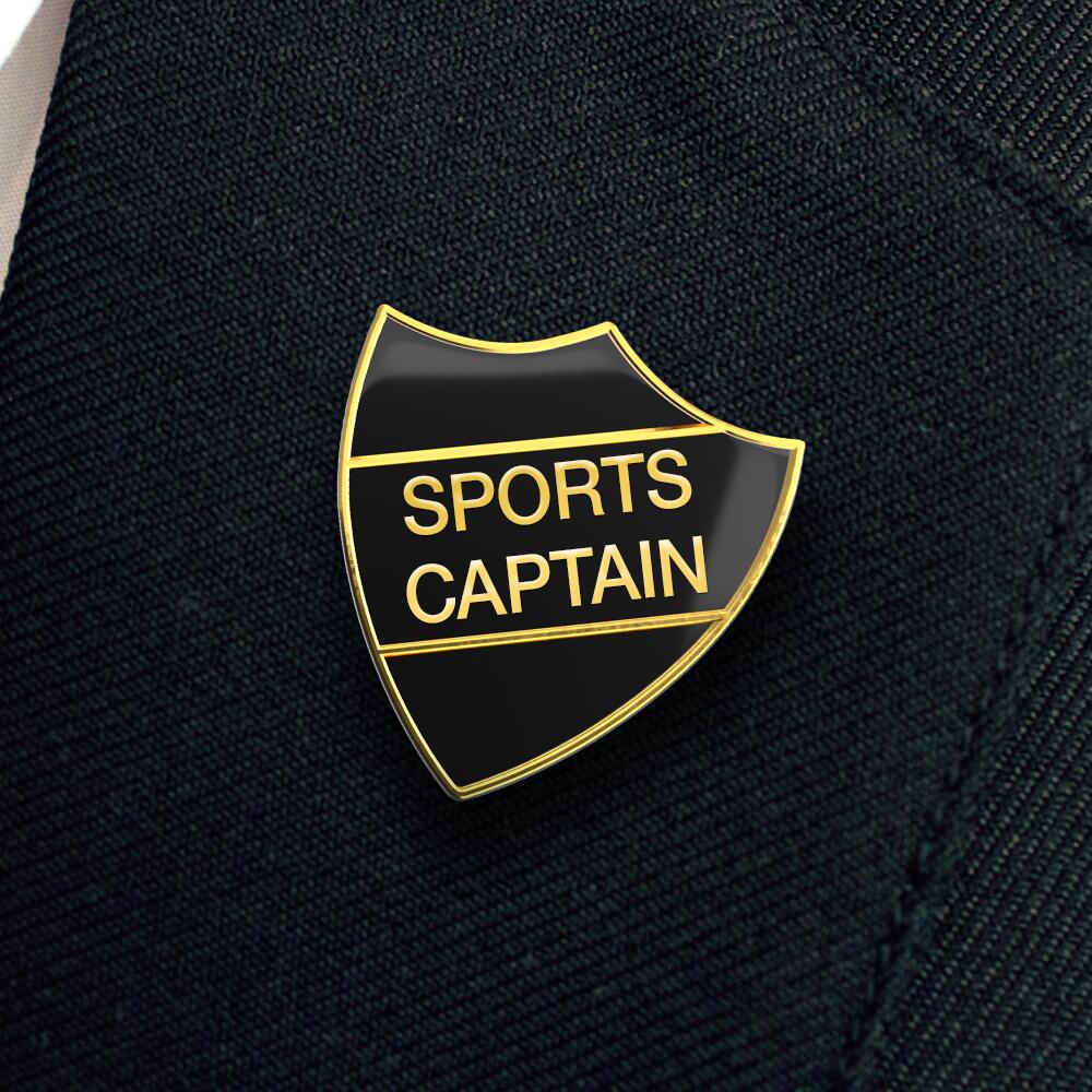 SPORTS CAPTAIN shield badge (pack of 5) - Image 5