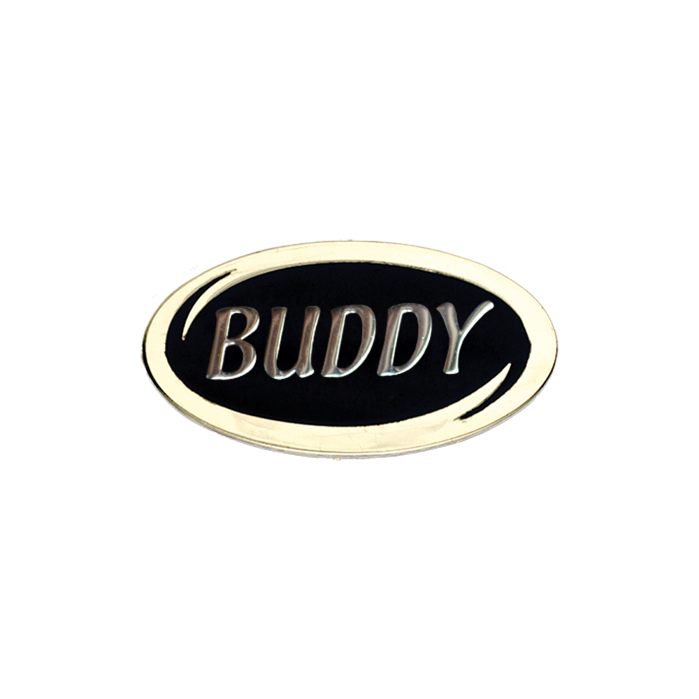 Buddy badge (pack of 5)