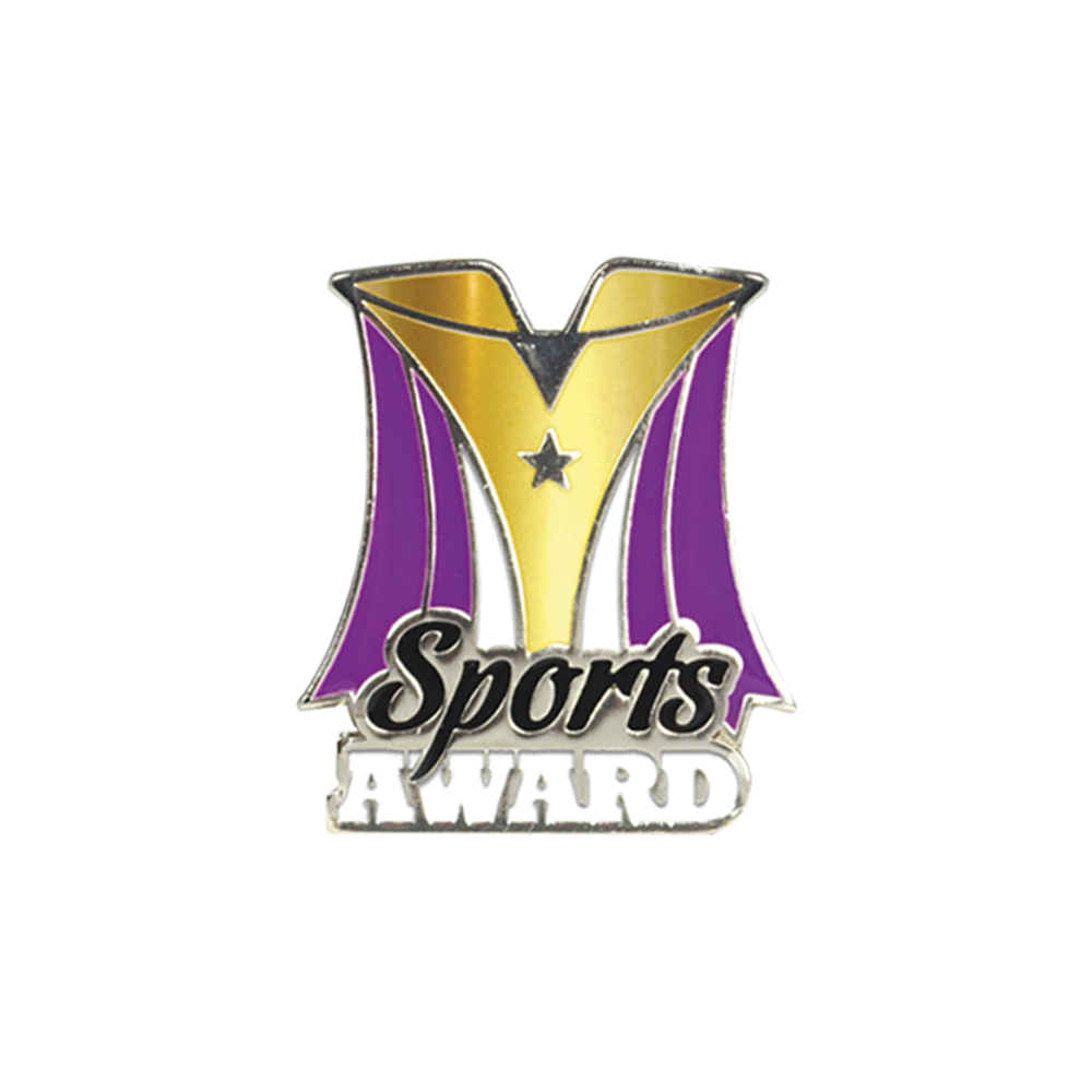 Sports Award Enamel Badge (Pack of 5)