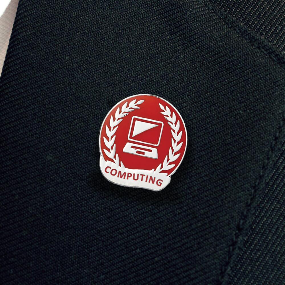 COMPUTING Enamel Badge (pack of 5) - Image 2