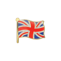 United Kingdom Flag Enamel badge (pack of 5)