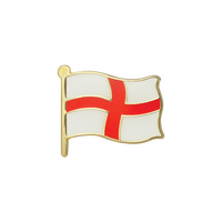 England Flag Enamel badge (pack of 5)