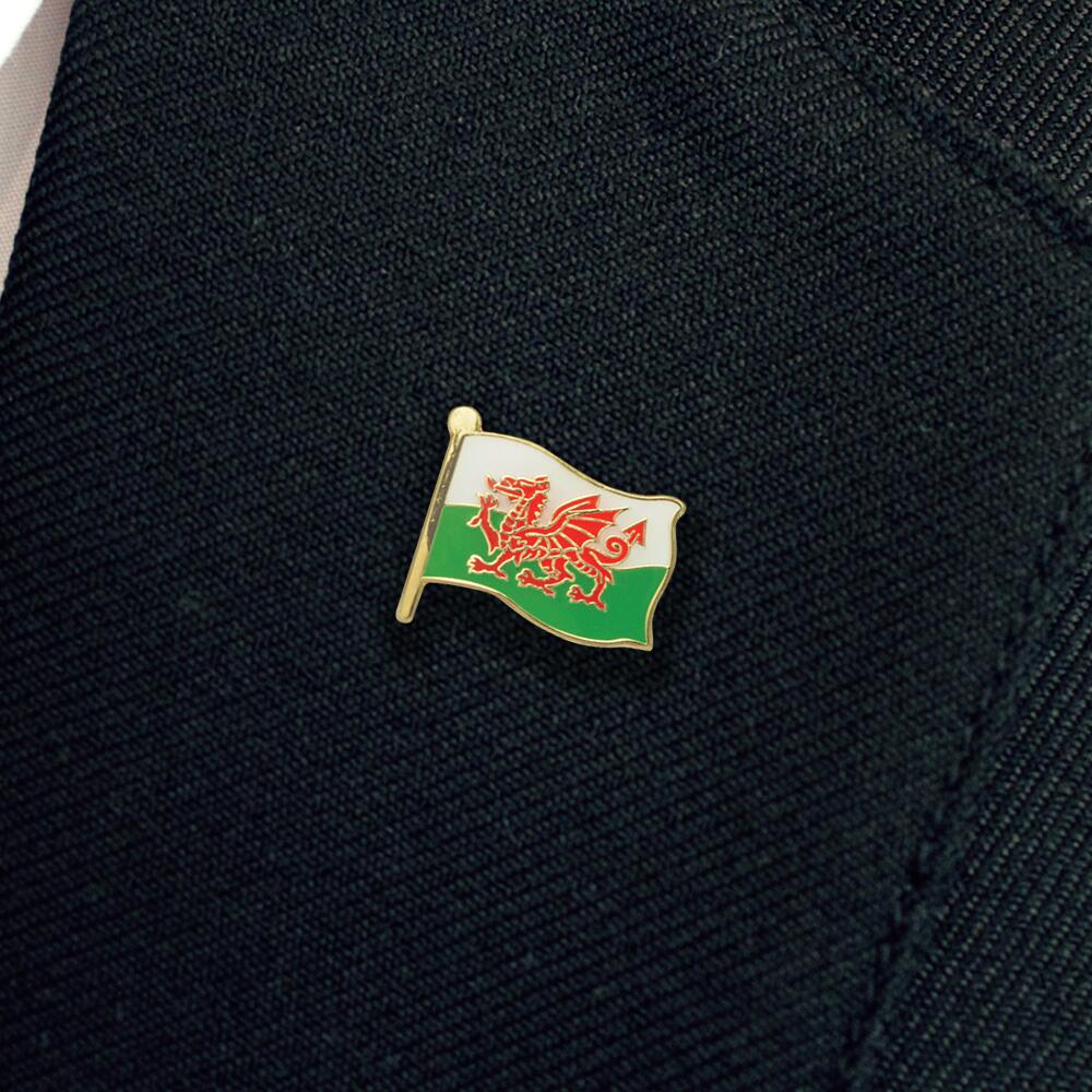 Wales Flag Enamel badge (pack of 5) - Image 2