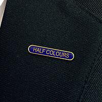 HALF COLOURS bar badge (pack of 5)