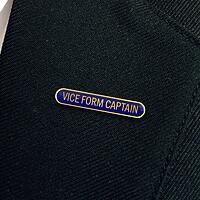 VICE FORM CAPTAIN bar badge (pack of 5)