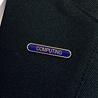 COMPUTING bar badge (pack of 5)
