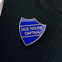 VICE HOUSE CAPTAIN shield badge (pack of 5)