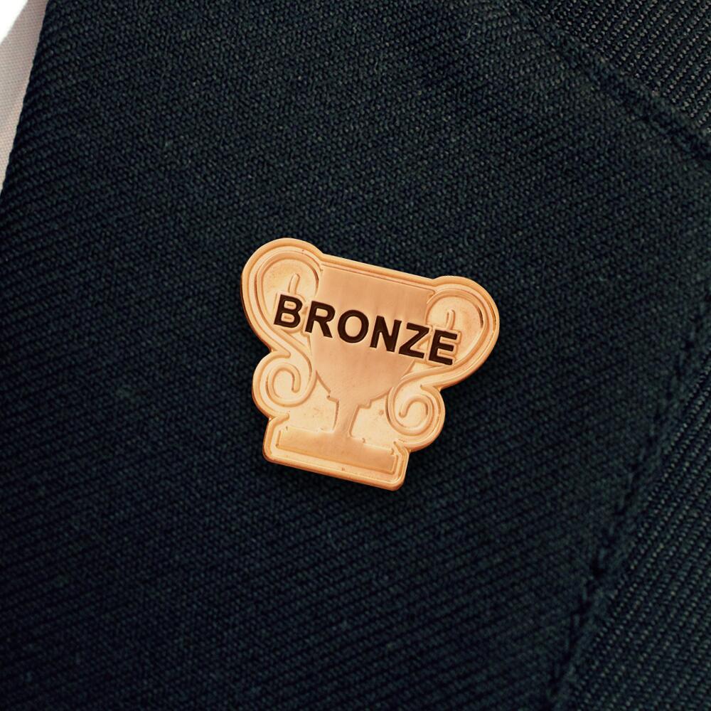 Bronze Trophy badge (pack of 5) - Image 2