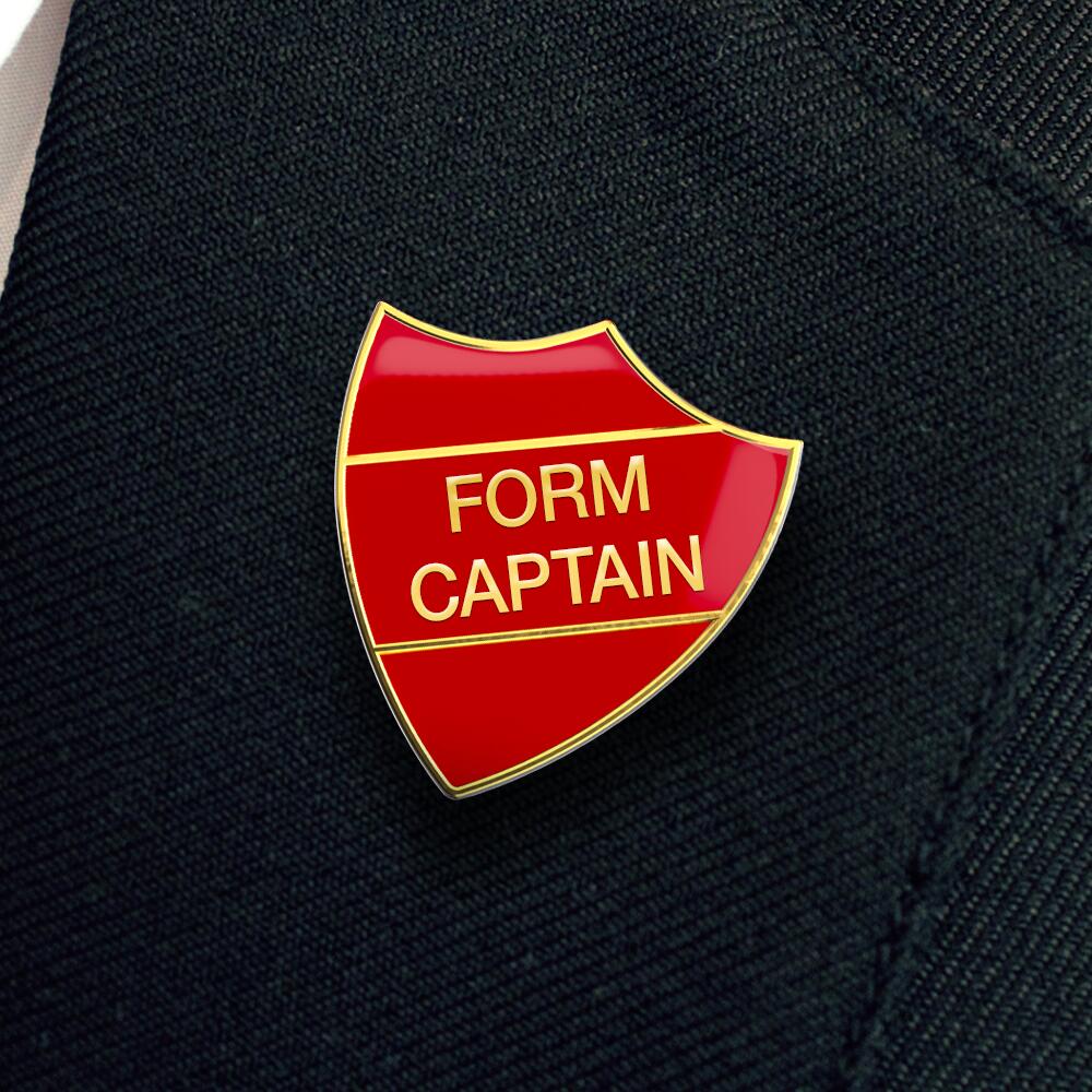 FORM CAPTAIN shield badge (pack of 5) - Image 2