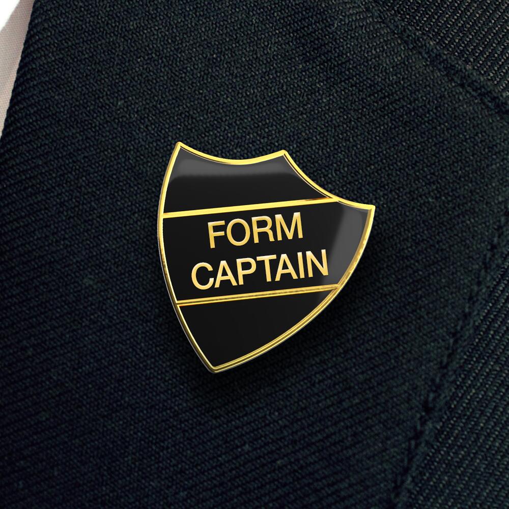 FORM CAPTAIN shield badge (pack of 5) - Image 5