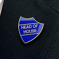 HEAD OF HOUSE shield badge (pack of 5)