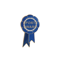 Sports Award Rosette Enamel Badge (Pack of 5)