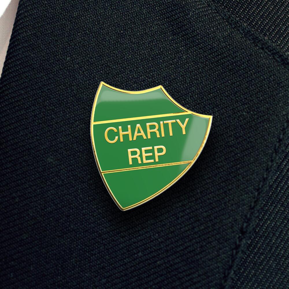 CHARITY REP shield badge (pack of 5) - Image 4
