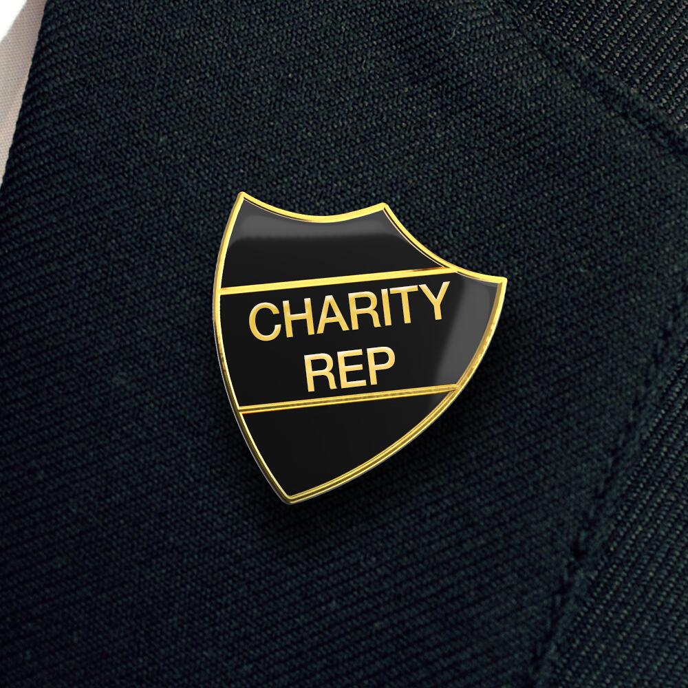 CHARITY REP shield badge (pack of 5) - Image 5