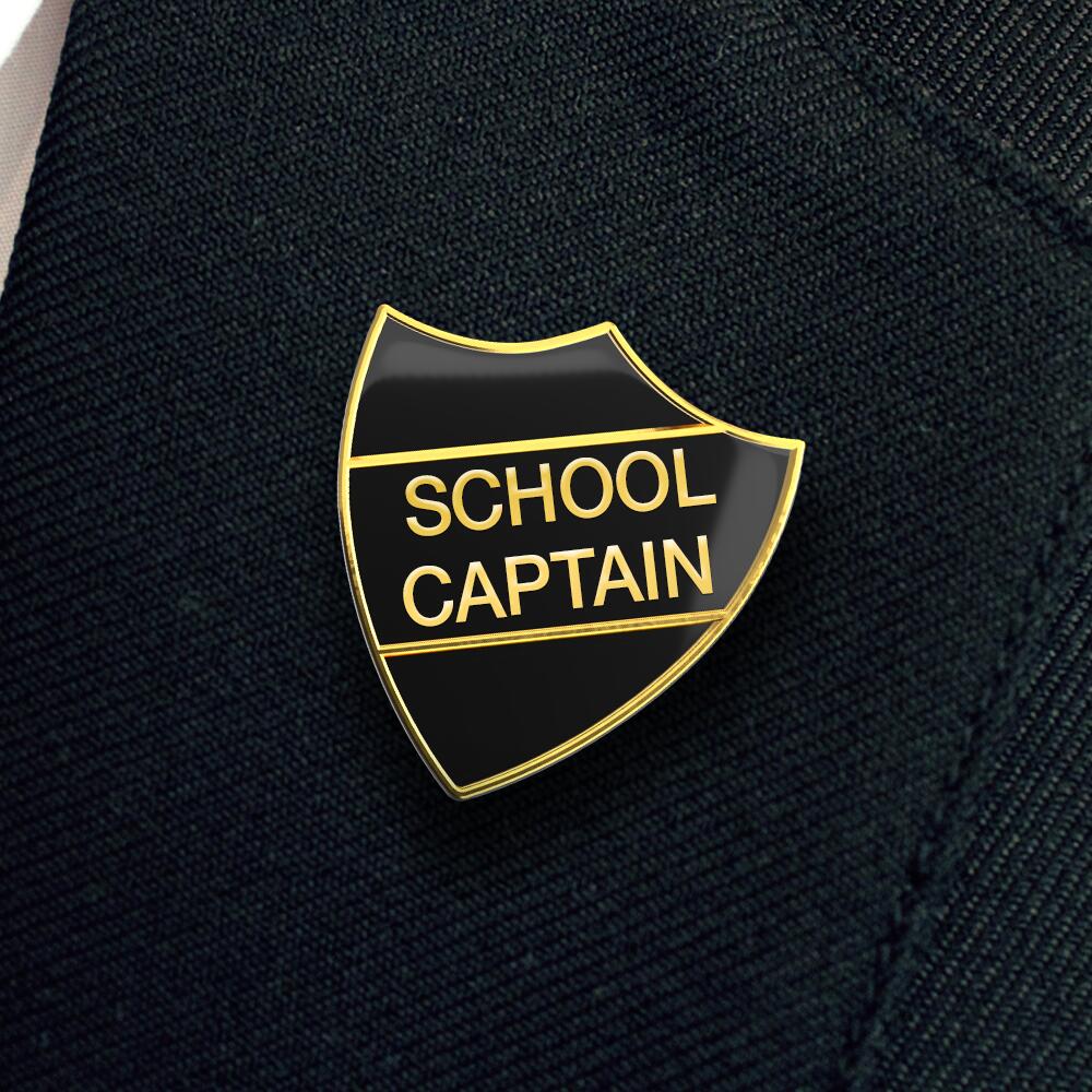 SCHOOL CAPTAIN shield badge (pack of 5) - Image 5