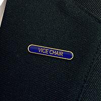 VICE CHAIR bar badge (pack of 5)