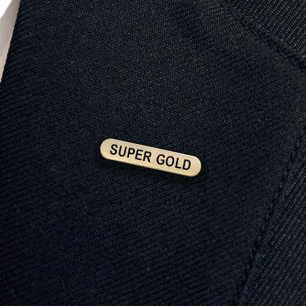 Super Gold enamel badge (pack of 5) - Image 2