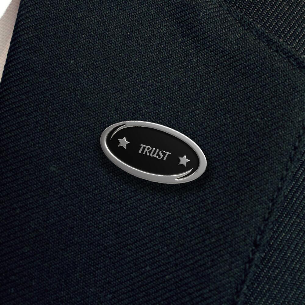 Trust 'Values' enamel badge - Image 2