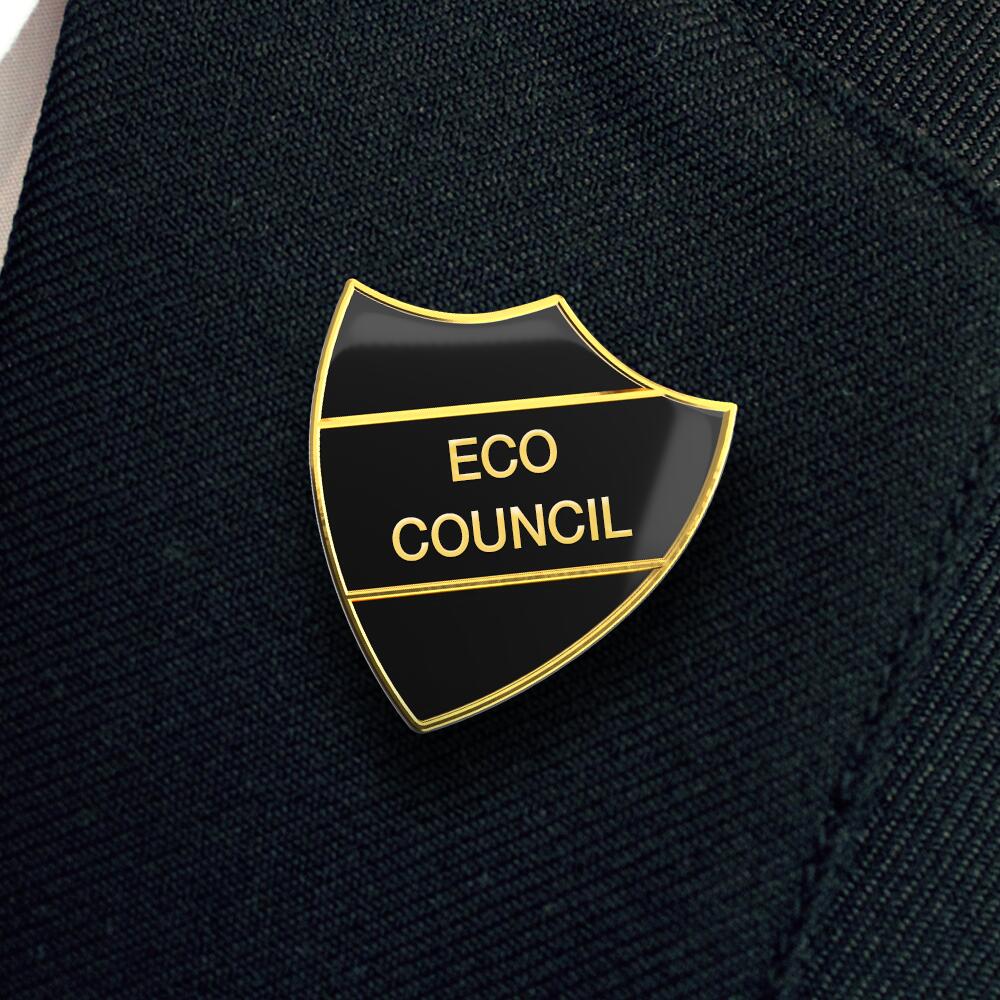 ECO COUNCIL shield badge (pack of 5) - Image 5