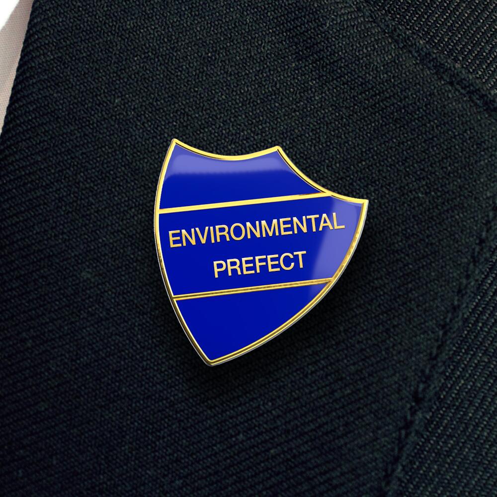 ENVIRONMENTAL PREFECT shield badge (Pack of 5)