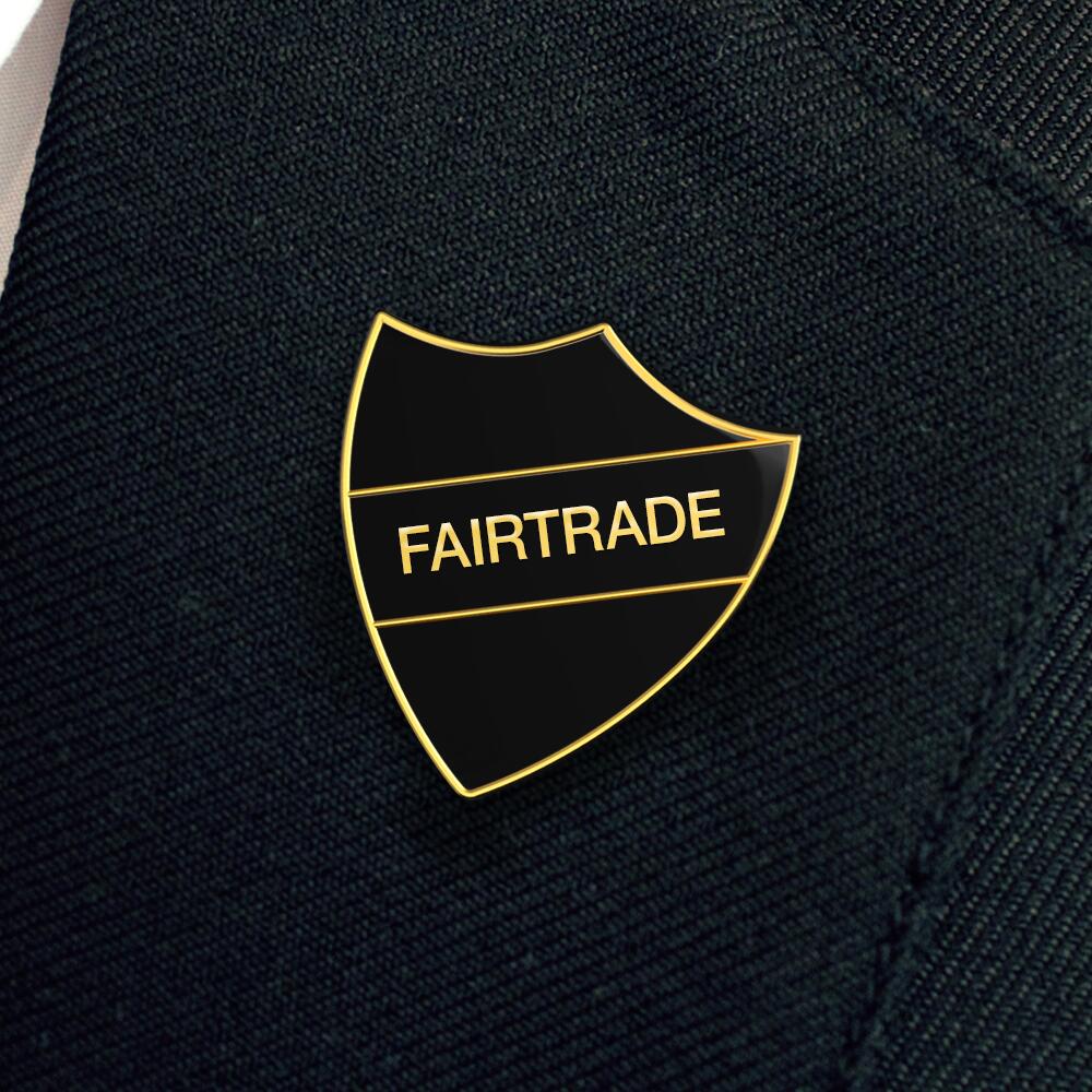 FAIR TRADE shield badge (Pack of 5) - Image 5
